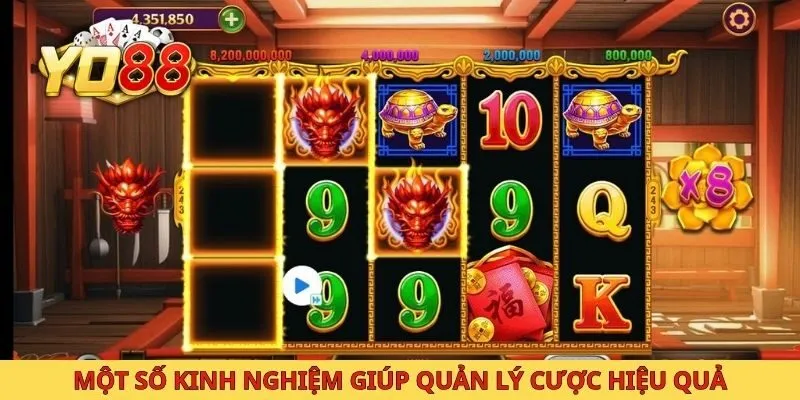 Một số kinh nghiệm giúp quản lý cược hiệu quả